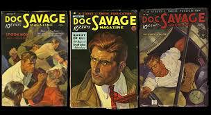 Doc Savage book covers